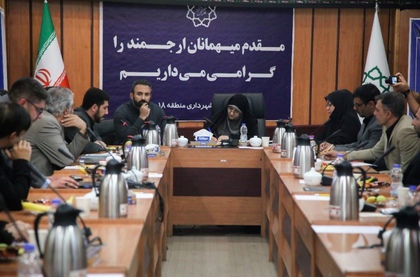 بازدید ۷ ساعته رئیس کمیسیون فرهنگی و اجتماعی شورای اسلامی شهر تهران از منطقه ۱۸