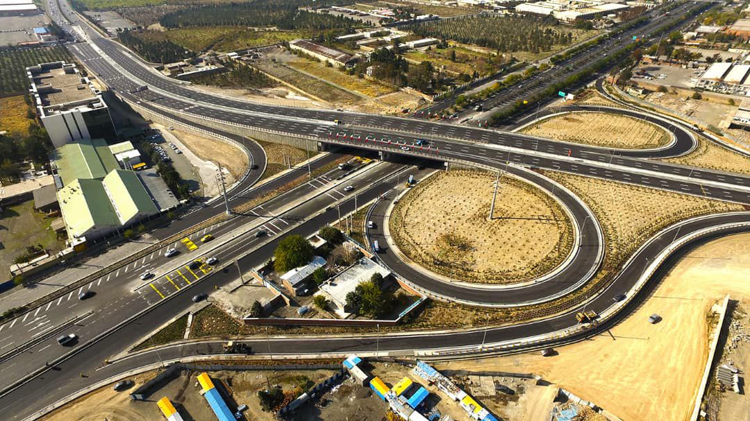 افتتاح بزرگترین پروژه مشارکتی عمرانی ترافیکی غرب تهران