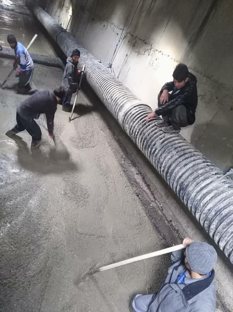 رفع بوی تعفن کانال عبادی در منطقه چهار تهران