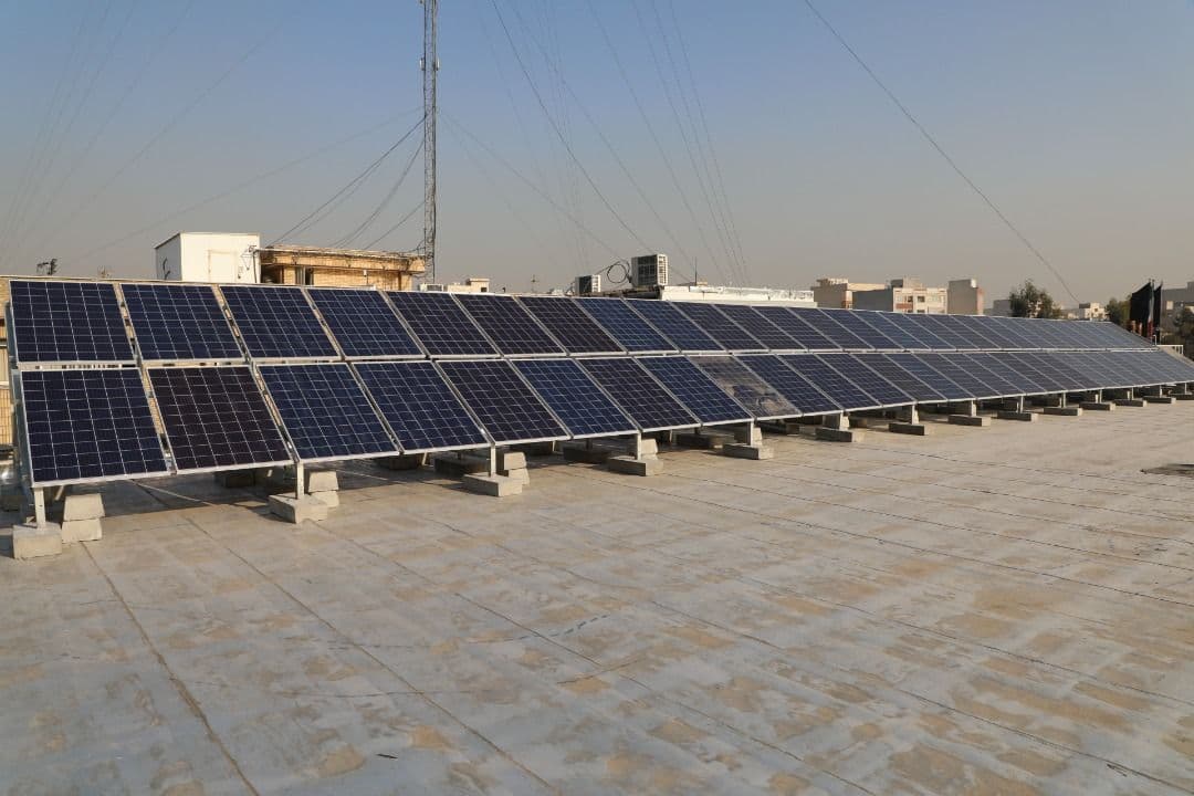 بهره برداری از اولین نیروگاه خورشیدی در منطقه 19