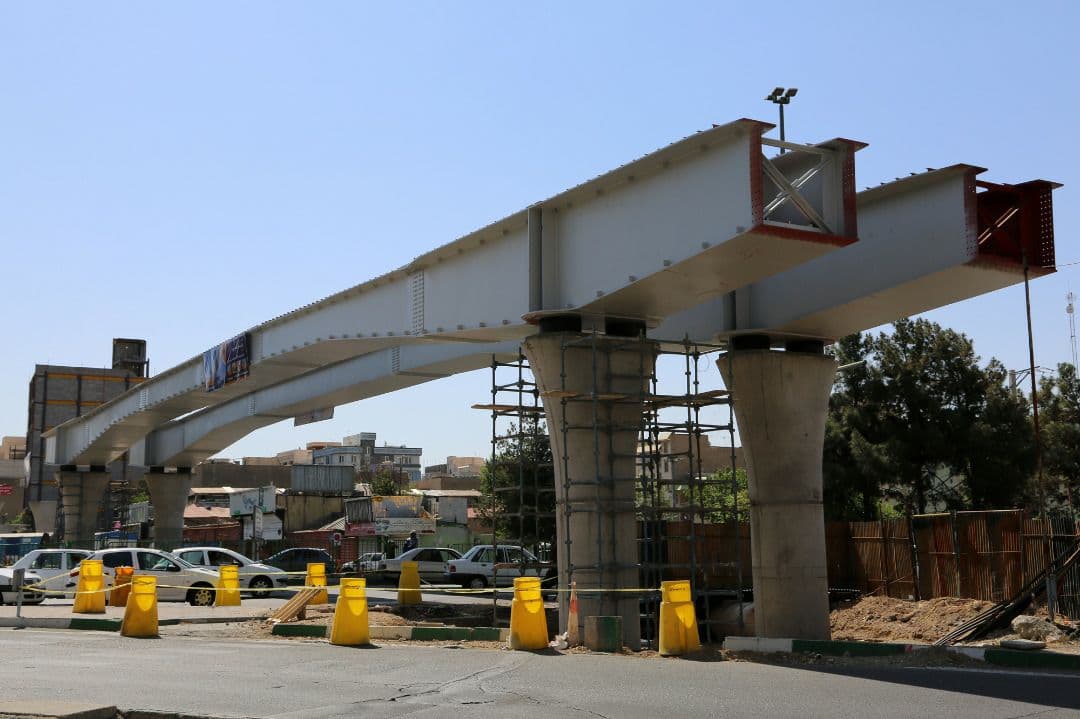 پیشرفت ۵۰ درصدی پروژه تقاطع غیر همسطح بزرگراه شهید باقری با خیابان فرجام