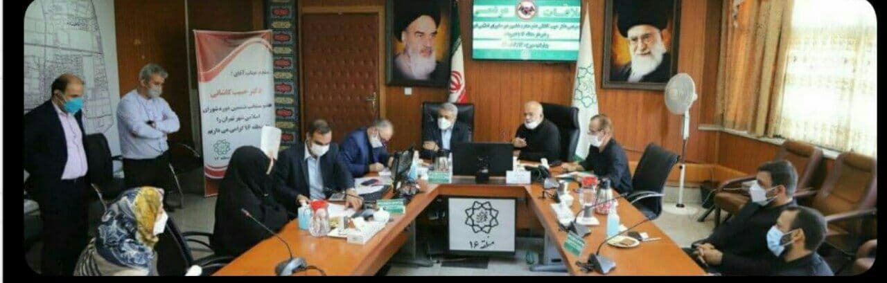 ملاقات مردمی دکتر حبیب کاشانی عضو شورای اسلامی شهر تهران با شهروندان منطقه۱۶