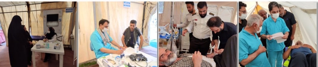 افتتاح پنجمین پایگاه درمانی شرکت شهر سالم در عتبات عالیات