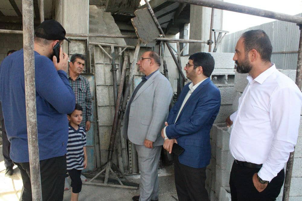 بازدید شهردار منطقه ۲۱ از روند ساخت و تکمیل حسینیه سیدالشهدا (ع)