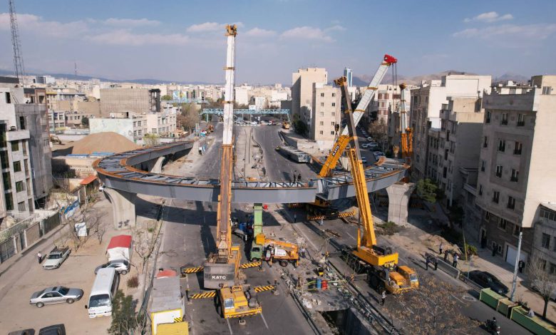 بهره‌برداری از پل دوربرگردان بزرگراه شهید باقری تا پایان خرداد امسال