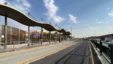 بهسازی ایستگاه سامانه اتوبوس های تندرو هاشمی غربی