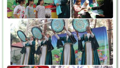 حضور بیش از هزاران نفراز دختران و بانوان شهر در جشنواره تفريحي – فراغتي بوستان بانوان حديدچي